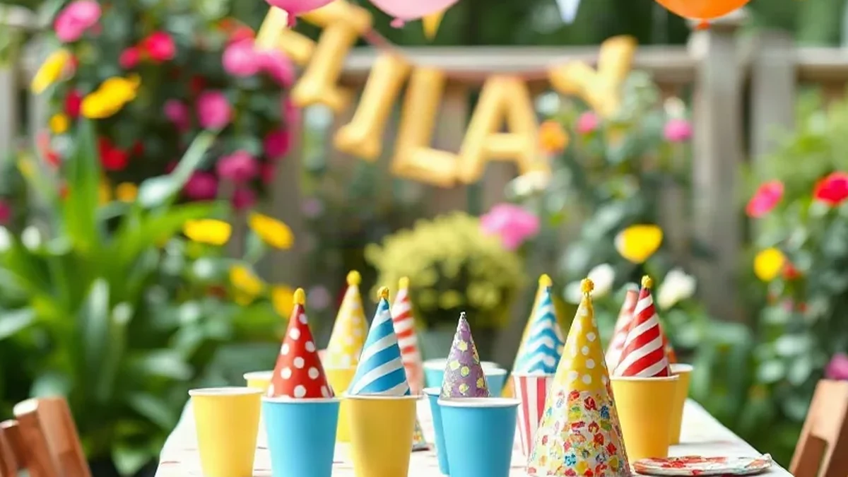 Fiesta vaquera al aire libre: madera, cuerda y juegos