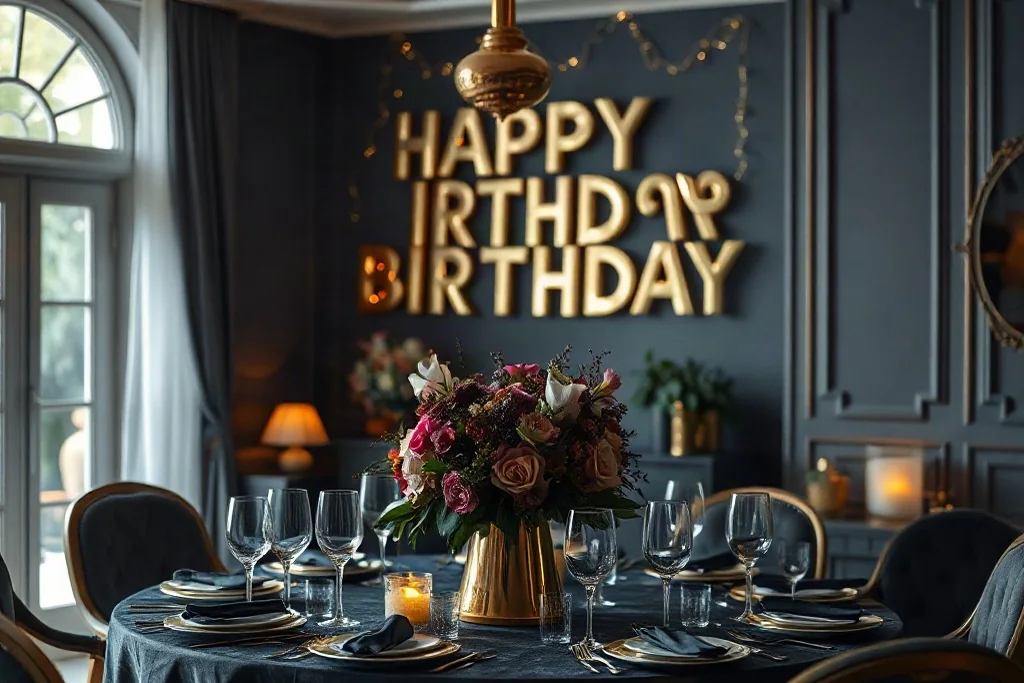 Decoración de fiestas para adultos