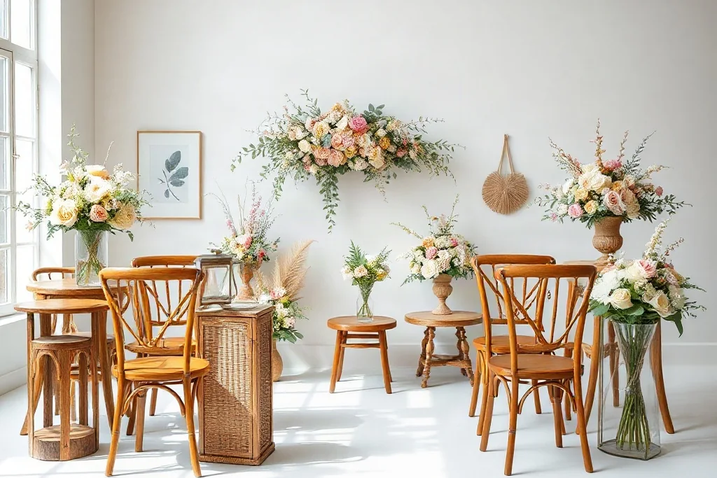 Flores y mobiliario para eventos
